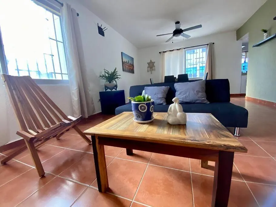 Peach_35 Apartamento Centrico A 5 Min De La Playa Cancun Apartment